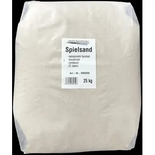 Spielsand 25 kg Mineralsand fein Sandkasten Spielplatz Kinderspielsand gerundet