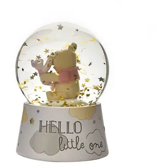 William Widdop Schneekugel Disney Magical Beginning Schneekugel Winnie Puuh (1 St), handbemalt bunt|weiß