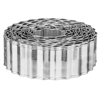 Rasenkantenband, ca. 3,2m x 25cm - Silber