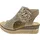 Schaftsandalette Damen Beige 40