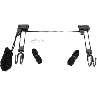 Wiltec Universal Deckenlift Bis 45 Kg Fahrradlift Kanu Kajak Seilzugsystem