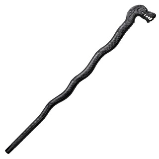 Cold Steel Cold Steel, Outdoormesser, Dragon Walking Stick, schwarz, Jagdmesser