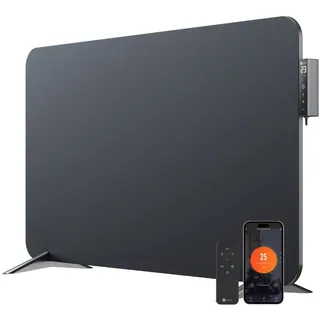 bringer-germany Infrarotheizung mit Smart Thermostat 450 W Schwarz