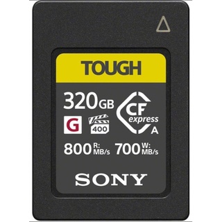 Sony TOUGH CEA-G Series R800/W700 CFexpress Type A 320GB (CEA-G320T)