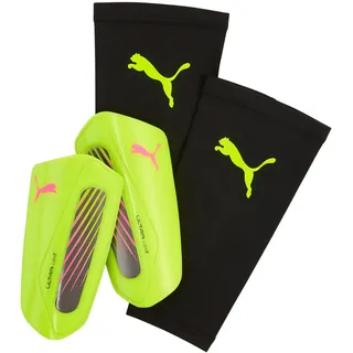 Puma Ultra Light Strap Schienbeinschoner, gelb - L