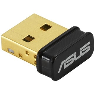 ASUS USB-BT500 Bluetooth 5.0 USB Dongle Adapter (kompatibel mit Windows 11, 10, 8.1, Linux, abwärtskompatibel mit Bluetooth 4.x, 3.x, 2.1, für PC und Laptop, Plug & Play)