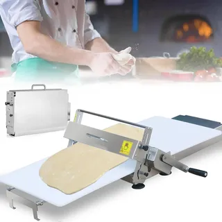 Dfdieratve Handkurbel Teigausrollmaschine - Ausrollmaschine Pasta-Maschine für Zuckerguss, Marzipan und Blätterteig, Einfache Installation Nudelmaschine für Zuhause und Restaurants B400