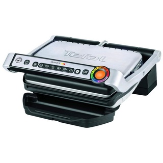 Tefal Kontaktgrill GC705D OptiGrill Kontaktgrill silberfarben