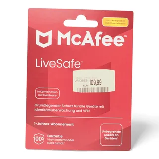 McAfee LiveSafe 2019 Unlimited ESD Win Mac Android iOS