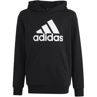 Adidas Unisex Kinder Hooded Sweat U Bl Hoodie, Black/White, HR6380, 140