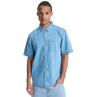 QUIKSILVER Carrigan Kurzarmhemd Blau XXL