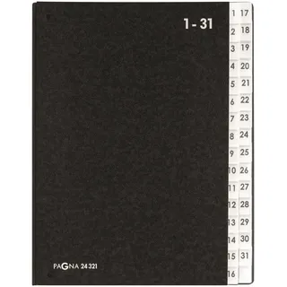 Pagna Pultordner 1-31 schwarz