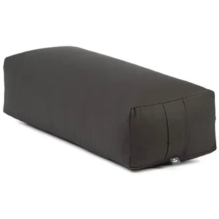 Bodhi Salamba (rechteckig) Yoga-Bolster ECO, Dinkelhülsen Anthrazit grau No Size