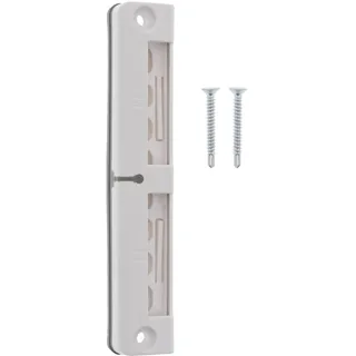ToniTec Siegenia Aeromat mini Fensterluefter Standard Fensterfalzluefter 1 Stueck inkl Schraubenset