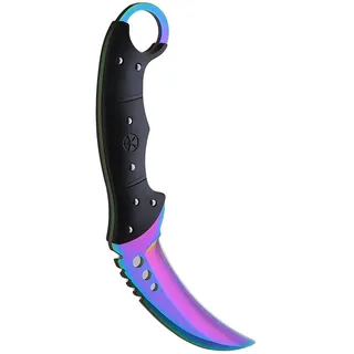 Generisch CS GO Karambit Talon Elite - Fade - CSGO Knife Skin Counter Strike Global Offensive Jagdmesser - Bundle - Ariknives