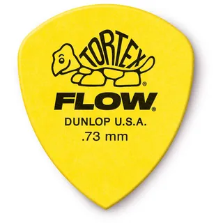 Jim Dunlop Plektrum Tortex Flow Standard 0,73mm 12 Stück