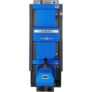 Holz- und Pelletkessel ATMOS DC40GSP 39 kW Kombikessel