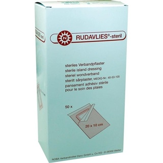NOBAMED Rudavlies 20CMX10CM Verbandpflaster