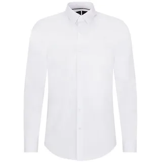 Boss Ray Langarmhemd - Weiß - XL