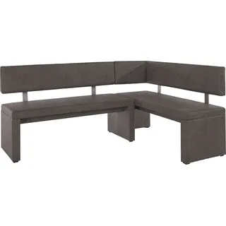 Eckbank »Charissa« in 3 Größen, verschiedene Qualitäten braun