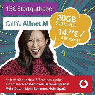 Vodafone Prepaid-Karte ohne Vertragsbindung