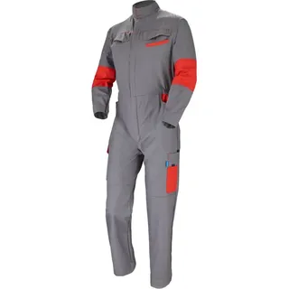 Kombination 1 Reißverschluss Facity Grau Konvoi/rot S - Fr(40-42)