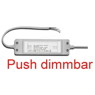 Blulaxa 48500 - LED Netzteil Push dimmbar für 18 W LED Panel