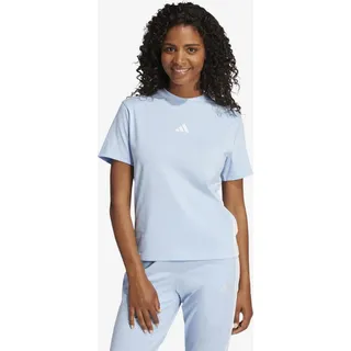 T-Shirt Damen Fitness - hellblau Einheitsfarbe 2XL
