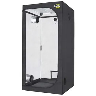 Garden Highpro Growbox 80 x 80 x 180 cm Schwarz