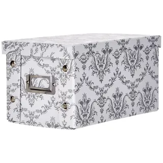 Zeller 17970 CD-Box Vintage, Pappe, weiß