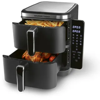 Vertikale Doppelkammer Schwarz 15472