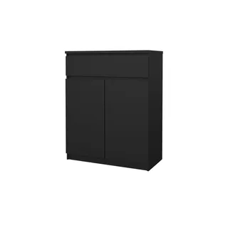 Sideboard   ¦ schwarz ¦ Maße (cm): B: 80,4 H: 100,4 T: 40.0