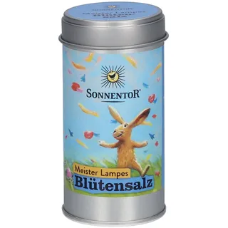 Sonnentor Meister Lampes Blütensalz Streudose bio