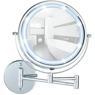Wenko Lumi Power-Loc 3656530100 Wandspiegel LED 5-fach