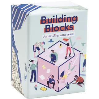 FLUYTCO Building Blocks : Team Building Card Game for Work - Conversation Starters & Ice Breakers to Get to Know Your Coworkers - Office Activities & Training Tool