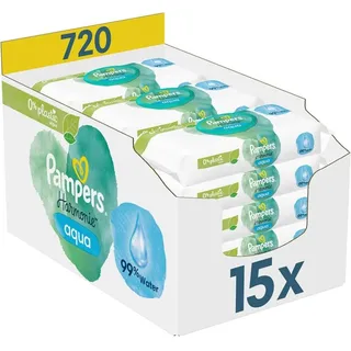Pampers Pampers® Feuchttücher aqua 15x48 St.
