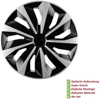 Auto Radzierblenden/ Radkappen 4er Set B10280662C 13, 14, 15, 16 oder 17 Zoll