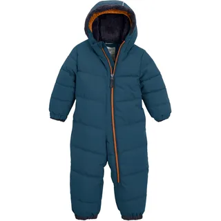 KILLTEC first instinct by killtec Kinder Steppoverall mit Kapuze/Schneeanzug ist wasserabweisend FIOW 20 MNS QLTD ONPC, denim dunkelpetrol, 86/92,