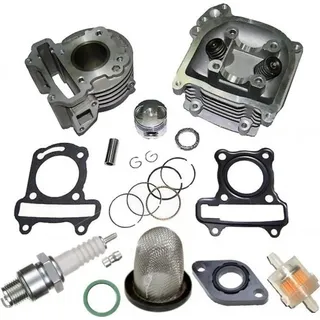 80ccm Sport Zylinder KIT Kopf für SUKIDA TOP 1 SK50QT 50 4T bis2017 Zylinderkit
