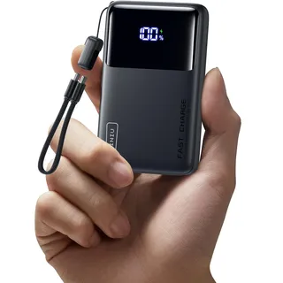 INIU Power Bank 10000 mAh Schwarz