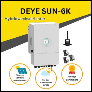 DEYE Hybridwechselrichter DEYE SUN-6K-SG04LP3-EU