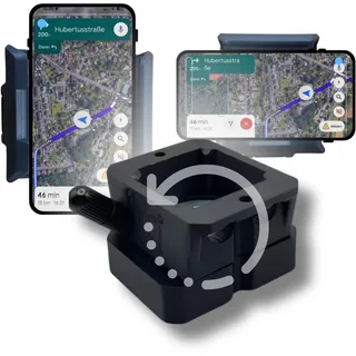 Generisch Werkzeuglos Drehbarer 90 Grad Vertikal Hochformat Adapter passend für Bosch Smartsystem/Smartphone Grip & KIOX 300/500