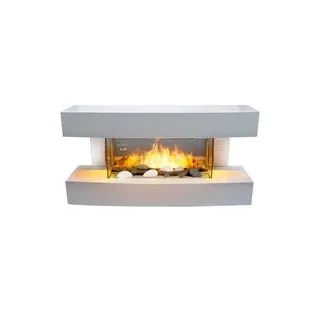 Elektrokamin weiß B/H/L: ca. 20x41,5x81 cm ca. 2000 W - Weiss