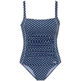 LASCANA Badeanzug Pünktchen-Design Blau 46 Cup C