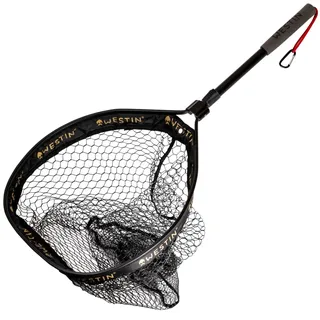Westin W3 CR Floating Landing Net S 38x45x45cm Kescher - Black -