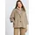 Cosy Cape Jacke Soft Taupe Grey 2XL