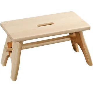 KESPER Tritthocker Holz 42 x 22 x 20,5 cm Natur