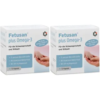 Fetusan Plus Omega 3 x2 2x72 St Kapseln