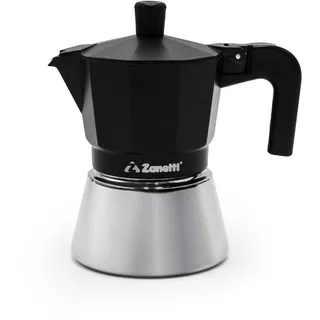 Zanetti Star Espressokocher 3 Tassen Schwarz