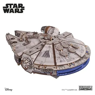 UGEARS Star Wars Millennium Falcon Bausatz 1235-tlg.